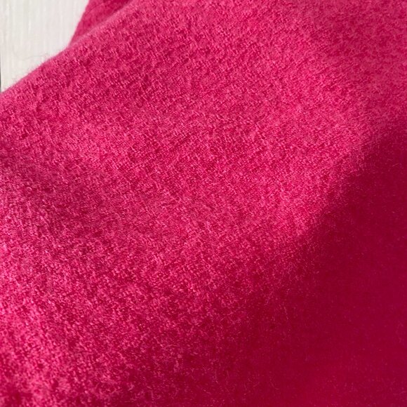 COS Pink Turtleneck 100% Boiled Wool Sweater Size S - Picture 7 of 8